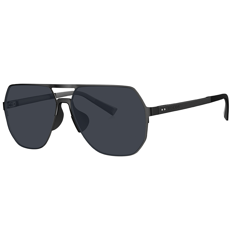 BOLON暴龙2020新款太阳镜飞行员框墨镜不规则潮开车眼镜男BL8070