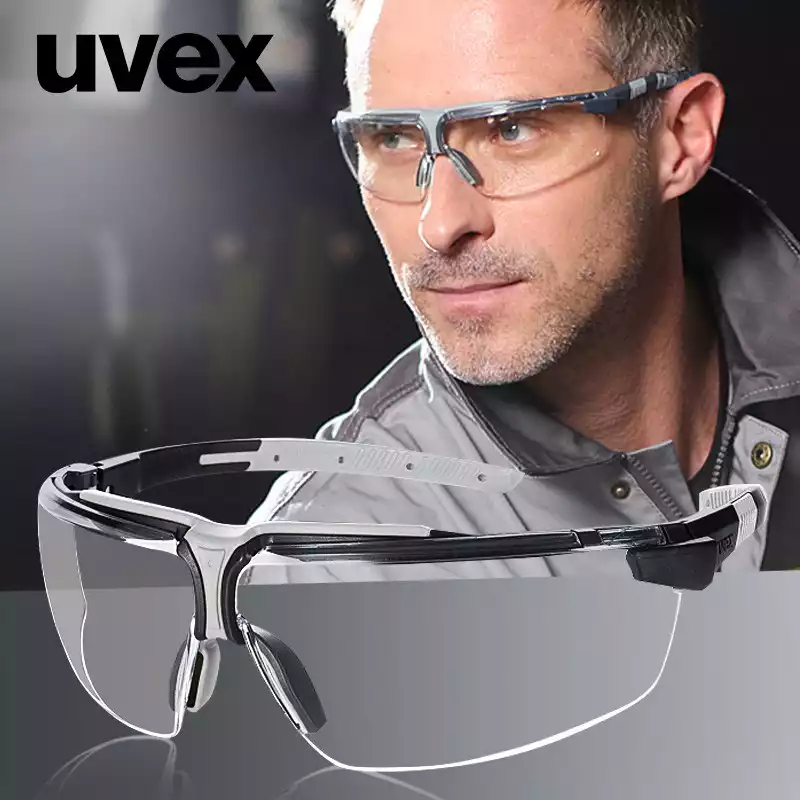 uvex男女通用骑行防尘防风沙运动眼镜